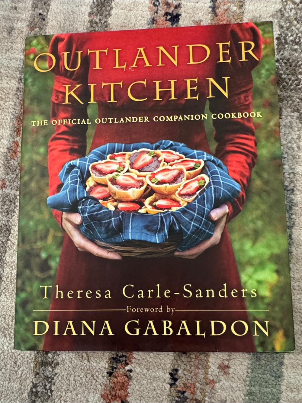 Outlander Kitchen Cookbook by Diana Gabaldon - Red Cover